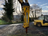 KRUPP HB4700 HYDRAULIC ROCK HAMMER TO SUIT 50-60 TON EXCAVATOR - 10