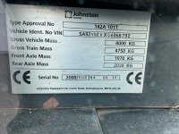 JOHNSTON 142A 101T  4 TON DIESEL ROAD SWEEPER  - 11