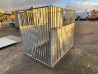 APPROX. 2000mm x 1550mm x 1800mm GALVANISED DOG PEN - 5