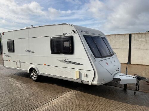 ELDDIS AVANTE 505 CLUB 6 BERTH SINGLE AXLE CARAVAN 