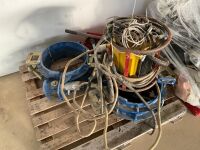 FUSION PIPE WELDER, ASSORTED PIPE FITTINGS & CLAMPS - 3