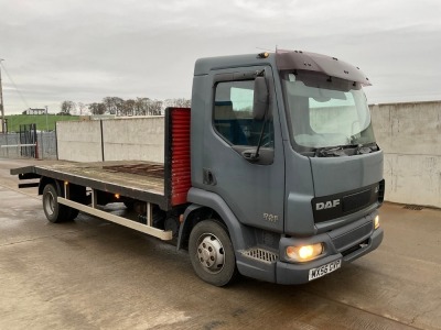 DAF FA LF45.150 4x2 7.5 TON BEAVERTAIL LORRY