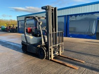 CROWN C5 1050-50 2.5 TON GAS FORKLIFT - 7