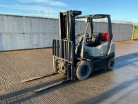 CROWN C5 1050-50 2.5 TON GAS FORKLIFT