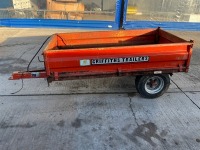 GRIFFITHS CM15 APPROX 7FT X 4FT SINGLE AXLE TIPPING TRAILER - 5