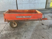 GRIFFITHS CM15 APPROX 7FT X 4FT SINGLE AXLE TIPPING TRAILER - 10