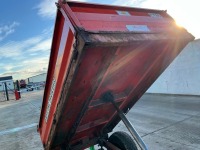 GRIFFITHS CM15 APPROX 7FT X 4FT SINGLE AXLE TIPPING TRAILER - 16