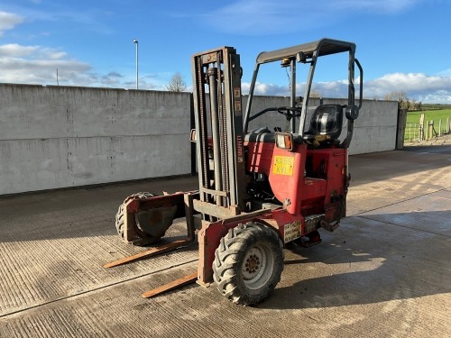 MOFFETT MOUNTY M8 25.3 2.5 TON DIESEL FORKLIFT 