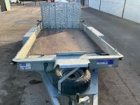 IFOR WILLIAMS APPROX. 12ft 7" x 6ft 3" TWIN AXLE 3500KG PLANT TRAILER - 2