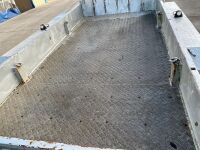 APPROX. 12ft x 6ft MCM 3000KG TRI AXLE PLANT TRAILER  - 7