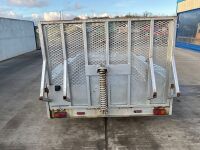 APPROX. 12ft x 6ft MCM 3000KG TRI AXLE PLANT TRAILER  - 12