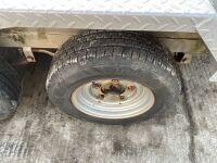 APPROX. 12ft x 6ft MCM 3000KG TRI AXLE PLANT TRAILER  - 16