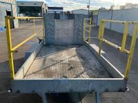 INDESPENSION APPROX. 12FT X 6FT4" 3.5 TON TWIN AXLE PLANT TRAILER - 2