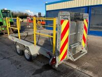 INDESPENSION APPROX. 12FT X 6FT4" 3.5 TON TWIN AXLE PLANT TRAILER - 6