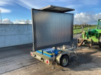 MVIS LED SINGLE AXLE FAST TOW MESSAGE BOARD SIGN - 6