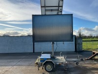 MVIS LED SINGLE AXLE FAST TOW MESSAGE BOARD SIGN - 9