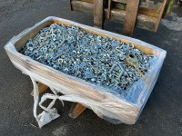 CREATE OF ASSORTED UNUSED NUTS, BOLTS & WASHERS
