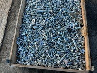 CREATE OF ASSORTED UNUSED NUTS, BOLTS & WASHERS - 4