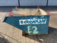 CONQUIP 1200 LITRE AUTO LOCK FORKLIFT TIPPING SKIP - 2