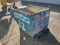 CONQUIP 1200 LITRE AUTO LOCK FORKLIFT TIPPING SKIP - 3