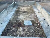 APPROX. 11ft x 6ft BRIAN JAMES TWIN AXLE 2700KGS DROPSIDE TRAILER - 8