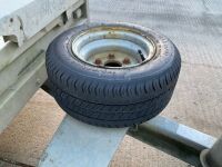 APPROX. 11ft x 6ft BRIAN JAMES TWIN AXLE 2700KGS DROPSIDE TRAILER - 13