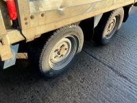 BRIAN JAMES T-02-T APPROX. 14FT 10" X 6FT 11" 3.5 TON TWIN AXLE DROPSIDE TRAILER  - 4