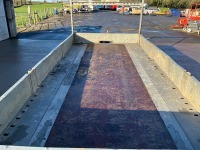 BRIAN JAMES T-02-T APPROX. 14FT 10" X 6FT 11" 3.5 TON TWIN AXLE DROPSIDE TRAILER  - 8