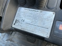 TOYOTA TONERO 2.5 TON GAS FORKLIFT  - 12