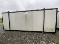 APPROX. 22ft x 9ft OPEN PLAN STEEL CLAD OFFICE  - 4