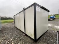 APPROX. 22ft x 9ft OPEN PLAN STEEL CLAD OFFICE  - 15