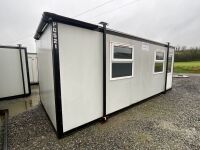 APPROX. 22ft x 9ft OPEN PLAN STEEL CLAD OFFICE  - 16