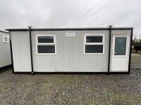 APPROX. 22ft x 9ft OPEN PLAN STEEL CLAD OFFICE  - 17