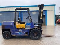 HYSTER 4 TON DIESEL FORKLIFT - 6