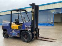 HYSTER 4 TON DIESEL FORKLIFT - 7