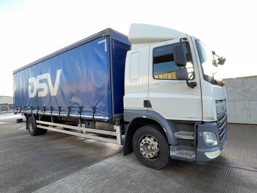 DAF CF250 EURO 6 4x2 18 TON AUTOMATIC CURTAINSIDER