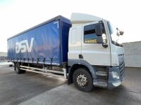 DAF CF250 EURO 6 4x2 18 TON AUTOMATIC CURTAINSIDER