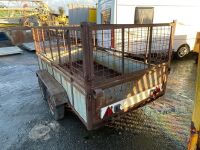 APPROX. 8ft x 4ft TWIN AXLE MESH SIDE TRAILER  - 5
