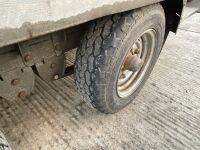 APPROX. 12ft x 6ft NUGENT TWIN AXLE 3500KGS PLANT TRAILER - 8