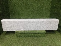 30No. UNUSED SILVER GRANITE KERBS 900mm x 100mm x 180mm