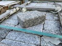 WOODEN CRATE TO INC. APPROX. 632No PIECES OF SILVER GRANITE COBBLES 150mm x 100mm x 50mm - 2