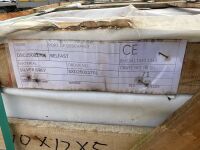 WOODEN CRATE TO INC. APPROX. 912No PIECES OF SILVER GRANITE COBBLES 120mm x 100mm x 50mm - 3