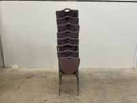 8No. BANQUETING/ STACKING CHAIRS - 2