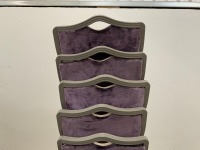 8No. BANQUETING/ STACKING CHAIRS - 4