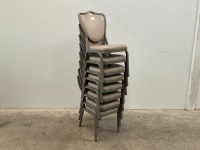 8No. BANQUETING/ STACKING CHAIRS