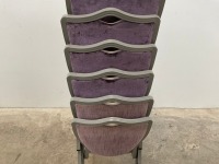 8No. BANQUETING/ STACKING CHAIRS - 3