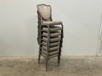 8No. BANQUETING/ STACKING CHAIRS