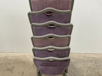 8No. BANQUETING/ STACKING CHAIRS - 3