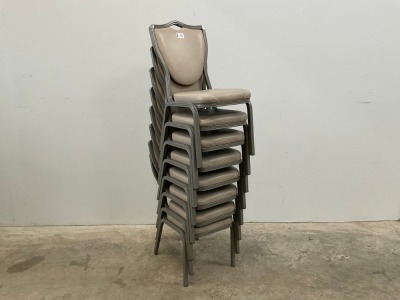 8No. BANQUETING/ STACKING CHAIRS