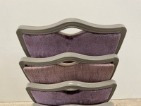 7No. BANQUETING/ STACKING CHAIRS - 4